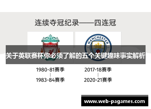 关于英联赛杯你必须了解的五个关键趣味事实解析 关于英联赛杯你必须了解的五个关键趣味事实解析