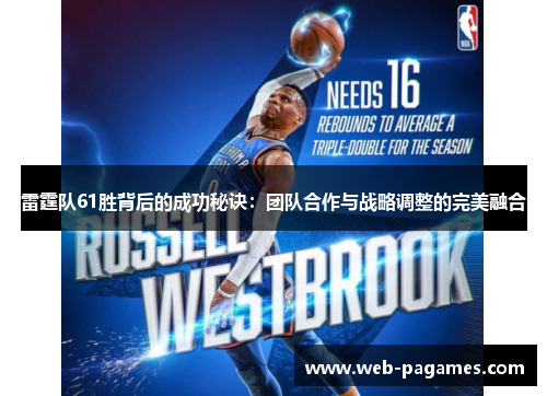 雷霆队61胜背后的成功秘诀：团队合作与战略调整的完美融合